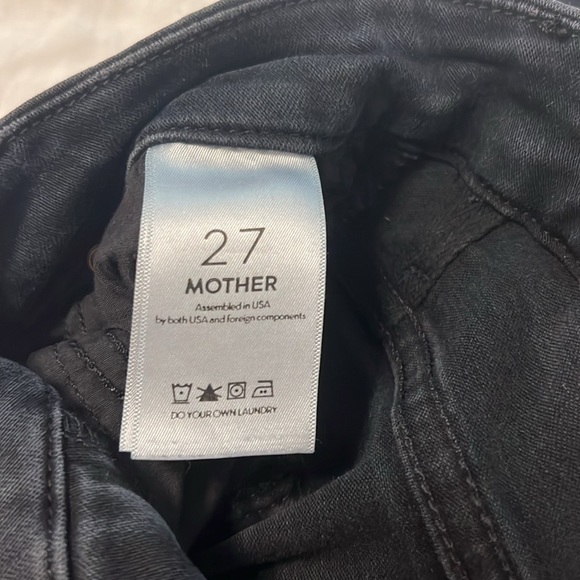 Mother Black Skinny Jeans - Picture 4 of 7